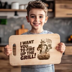 American Eagle Flag Charcuterie Board Engraving File |