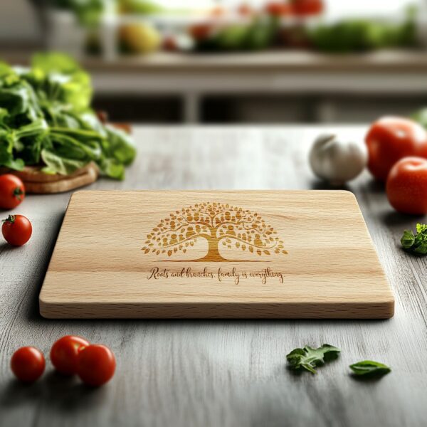 Charcuterie Board Engraving File | Family Quote PNG