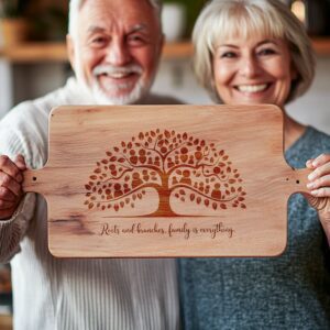 Charcuterie Board Engraving File | Family Quote PNG