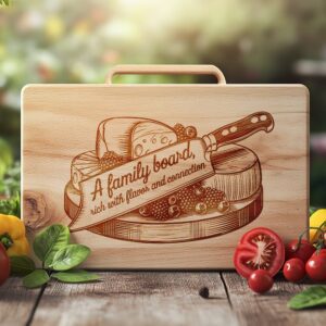 Charcuterie Board Engraving File | Kitchen Decor Cutting