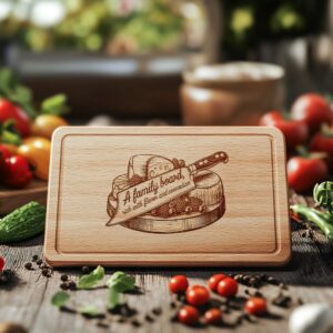 Charcuterie Board Engraving File | Kitchen Decor Cutting