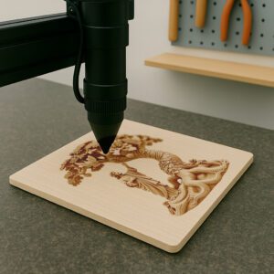 3D Illusion Laser Engraved Jesus Tree Scene, Inspirational