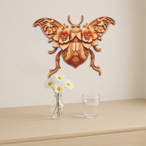 3D Illusion Laser Engraving File, Aphid Insect Art