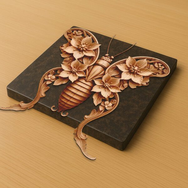 3D Illusion Laser Engraving File, Earwig Insect Art,