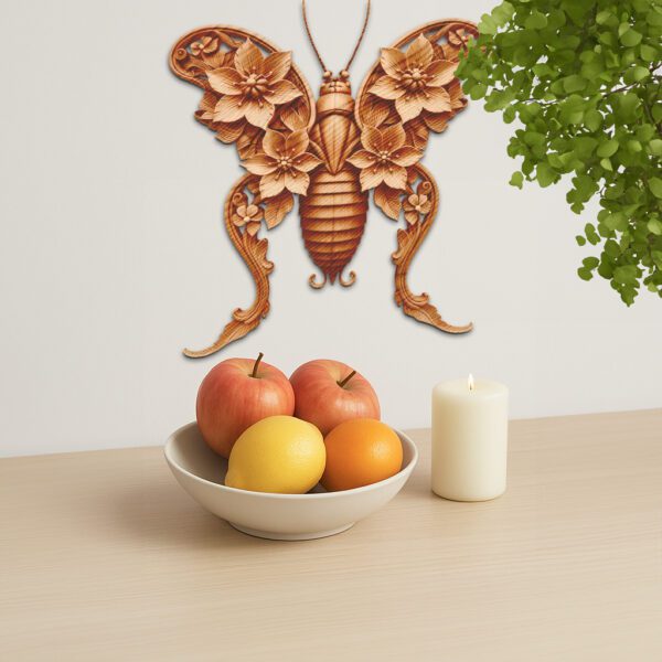 3D Illusion Laser Engraving File, Earwig Insect Art,