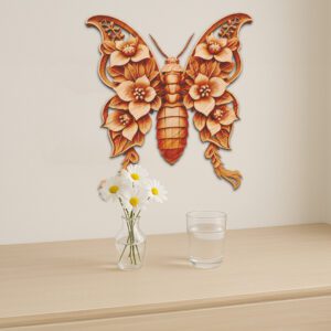 3D Illusion Laser Engraving File, Intricate Termite Art,