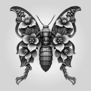 3D Illusion Laser Engraving File, Intricate Termite Art,