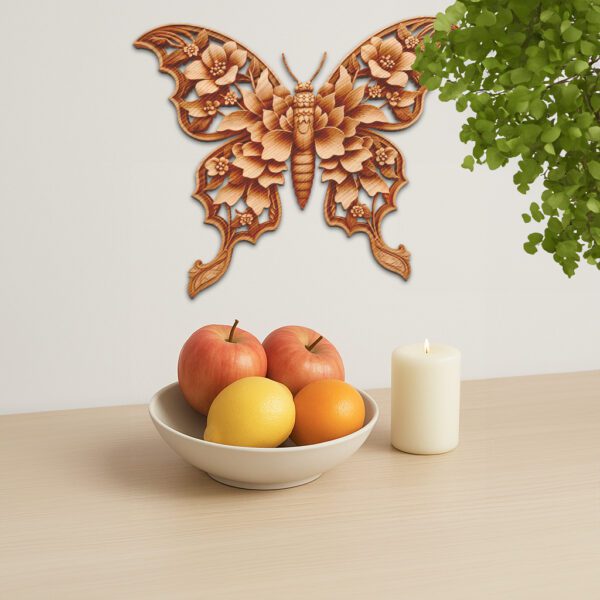 3D Illusion Laser Engraving File, Leaf Insect Light