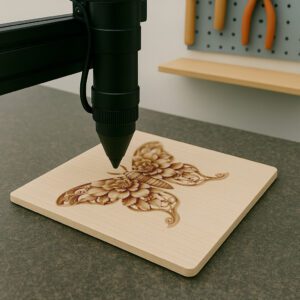 3D Illusion Laser Engraving File, Moth Art, Unique