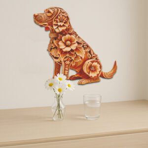 3D Beagle Illusion Laser Engraving File, Layered Dog