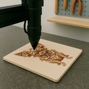 3D Illusion Chihuahua Laser Engraving File, Dog Art