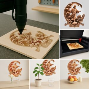 3D Illusion Jesus Wall Art File, Christian Religious