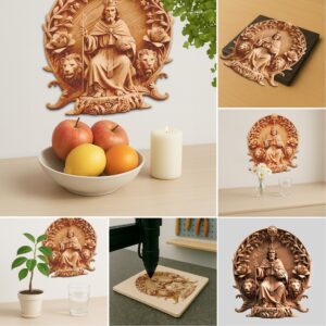 3D Illusion Jesus Wall Art File, Christian Religious