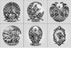 3D Illusion Jesus Wall Art File, Christian Religious