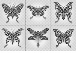 3D Illusion Laser Engraving Bundle, Insect and Nature