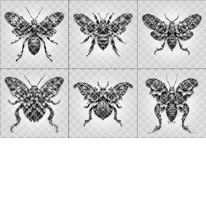 3D Illusion Laser Engraving File Bundle, Insect and