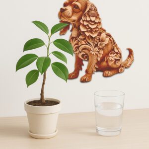 3D Illusion Laser Engraving File for Cavalier King