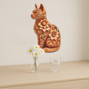 3D Illusion Laser Engraving File, Tonkinese Cat Art,