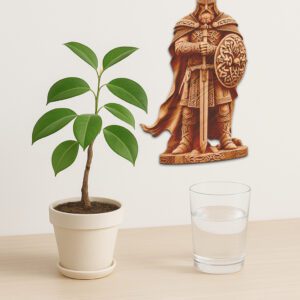 3D Illusion Laser Engraving File, Viking Warrior Armor