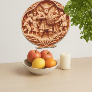 3D Laser Engraving File Viking Soldier, Norse Warrior