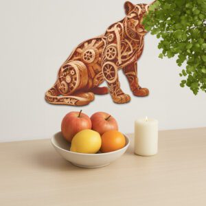 3D Steampunk Jaguar Laser Engraving File, Mechanical Animal