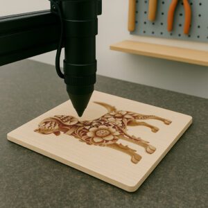 Beagle 3D Illusion Laser Engraving File, Unique Dog