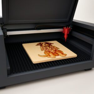 Bernese Mountain Dog 3D Illusion Laser Engraving File,