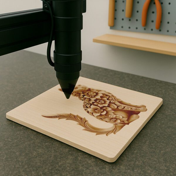 Bombay Cat 3D Illusion Laser Engraving File, Unique