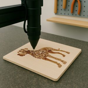Great Dane 3D Illusion Laser Engraving File, Unique