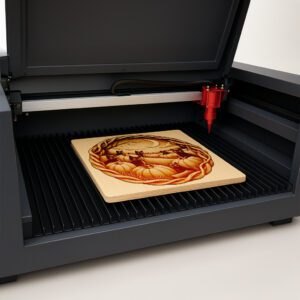 Halloween 3D Illusion Laser Engraving File, Pumpkin Patch