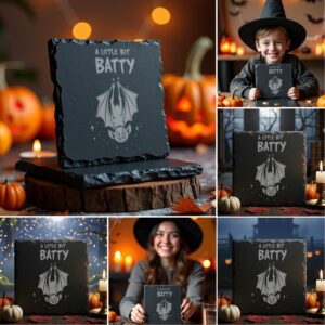 Halloween Coaster Bundle, 9 Funny Spooky Engraving Designs