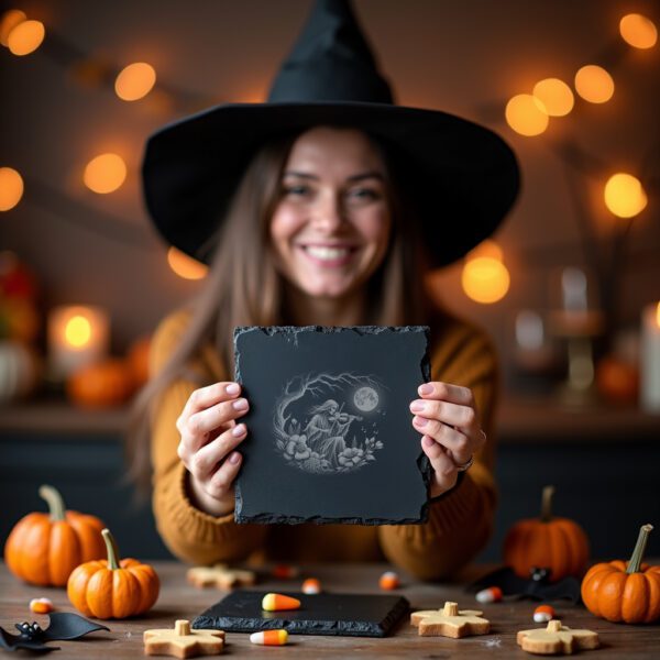 Halloween Ghost Violinist PNG, Laser Engraving File for