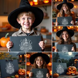 Halloween Laser Engraving File, Spooky Charcuterie Board, Cheese