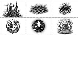 Halloween Laser Engraving File, Spooky Charcuterie Board, Slate