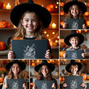 Halloween Laser Engraving File, Spooky Slate Cheese Board,