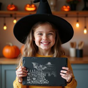 Halloween Vampire Bat Charcuterie Board Laser File, Gothic