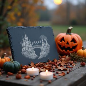 Halloween Witch Charcuterie Board Laser File, Kitchen Decor,