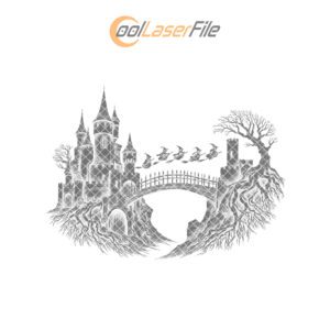 Halloween Witch Charcuterie Board Laser File, Kitchen Decor,