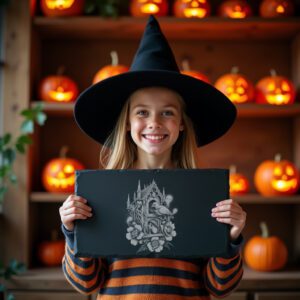 Haunted Cuckoo Clock Laser Engraving File, Halloween Cheese