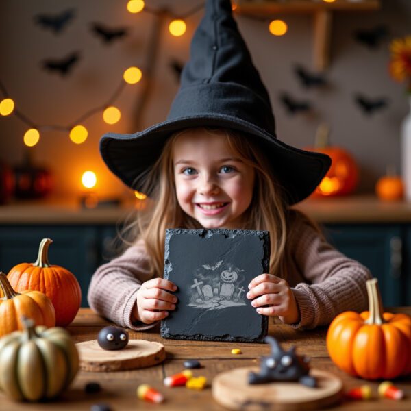 Jack O Lantern Engraving File, Halloween Coaster Design,