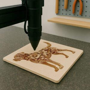 Rottweiler 3D Illusion Laser Engraving File, Dog Art