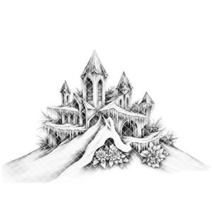 Christmas Laser Engraving File for Charcuterie Board, Snowy