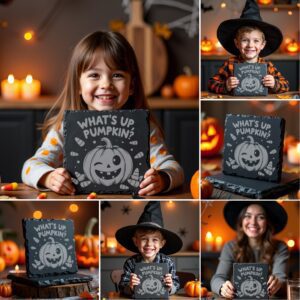 Halloween Coaster Bundle, Funny Slate Engraving Designs for