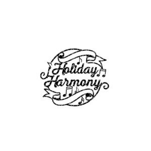 Christmas Door Hanger, Holiday Harmony Banner, Front Door Decor for Festive Home