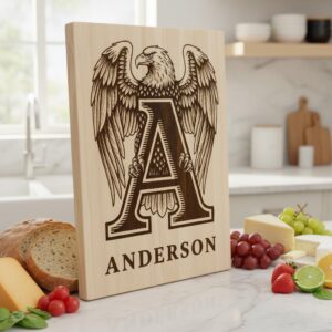 Animal Alphabet Engraving Bundle, Vintage Heraldic Designs for Charcuterie Boards