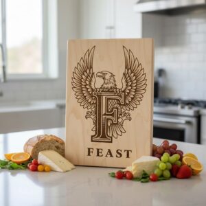 Animal Alphabet Engraving Bundle, Vintage Heraldic Designs for Charcuterie Boards