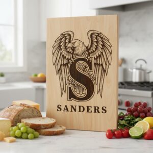 Animal Alphabet Engraving Bundle, Vintage Heraldic Designs for Charcuterie Boards