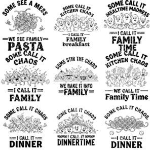 Breakfast Bundle with 21 Funny Kitchen Designs for Charcuterie Board Engraving