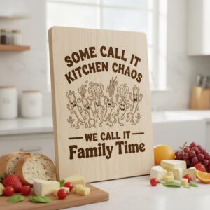 Breakfast Bundle with 21 Funny Kitchen Designs for Charcuterie Board Engraving