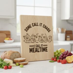 Breakfast Bundle with 21 Funny Kitchen Designs for Charcuterie Board Engraving